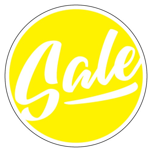 Klika - Icône de vente jaune, diamètre 31,5 cm