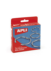 Klika -  Ring met scharnier diameter 25mm 20 stuks