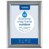 Europel -  pel clicklijst Economy, waterdicht, lijst 25 mm, ft A5, zilver