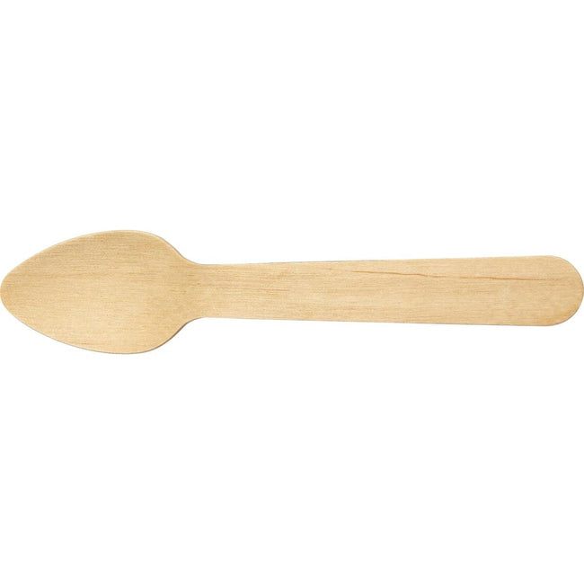 Conpax - Coffeepoon aus Holz, 11 cm, Packung von 250 Stück