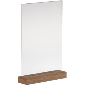 Europel -  pel folderhouder , met houten T-voet, ft A4, staand