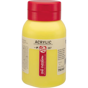 Talens – Art Creation Acrylfarbe, Flasche mit 750 ml, azogelbe Zitrone