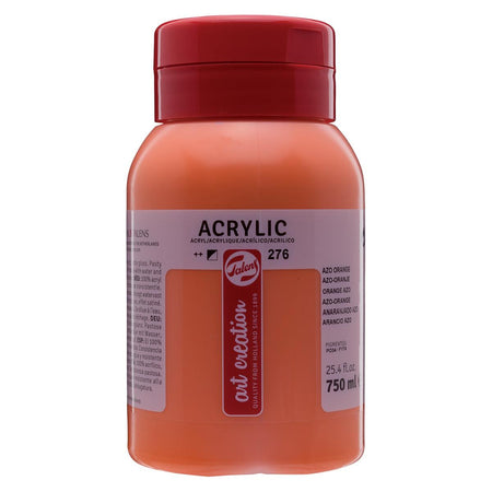 Talens Art Creation - Peinture acrylique Art Creation flacon de 750 ml, orange azoïque
