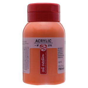 Talens Art Creation - Peinture acrylique Art Creation flacon de 750 ml, orange azoïque
