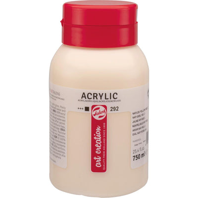 Talens - Peinture acrylique Art Creation flacon de 750 ml, jaune de Naples rouge clair