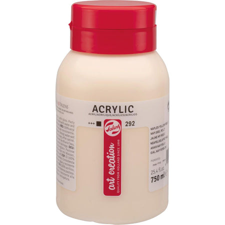 Talens - Peinture acrylique Art Creation flacon de 750 ml, jaune de Naples rouge clair
