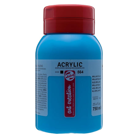 Talens Art Creation - Peinture acrylique Art Creation flacon de 750 ml, bleu brillant
