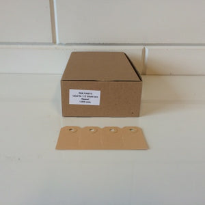 Klika -  Manilla labels 30x60 mm nr 0,5 1000 stuk