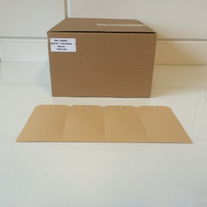 Klika -  Manilla labels 65x130 mm nr. 7 1000 stuk 3 stuks