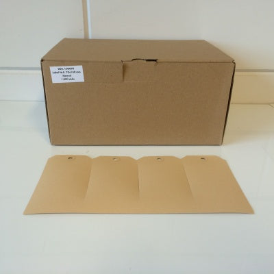 Klika - Etiquettes manille 70x140 mm no. 8 1000 pièces 3 pièces