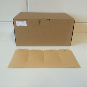 Klika -  Manilla labels 70x140 mm nr. 8 1000 stuk