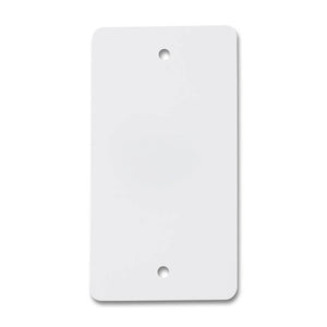 Klika -  PVC labels 54x108 mm wit 2 gaten 1000st