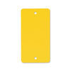 Klika -  PEM labels 54x108 mm geel 2 gaten 1000st