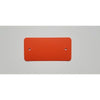 Klika -  PVC labels 54x108 mm oranje 2 gaten 1000