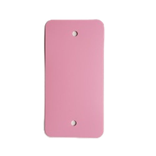 Klika -  PVC labels 54x108 mm roze 2 gaten 1000