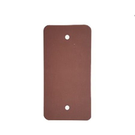 Klika -  PEM labels 54x108 mm bruin 2gaten 1000st