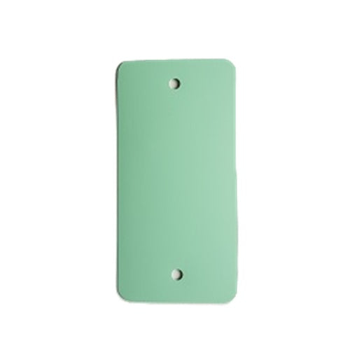 Klika -  PVC labels 54x108 mm pastelgroen 2gaten
