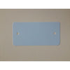 Klika -  PVC labels 64x118mm lichtblauw2xgat rond