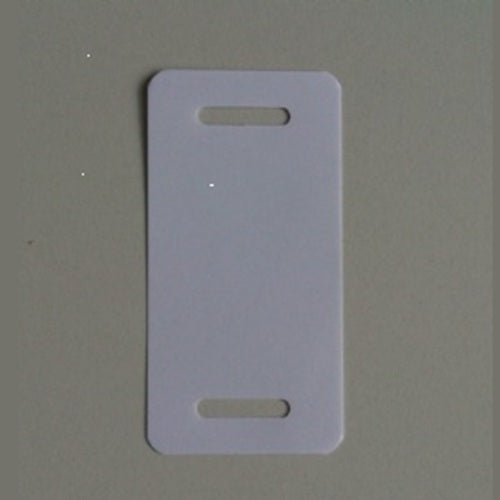 Klika -  Kupa-labels 54x110 mm wit 2 band-sleuven