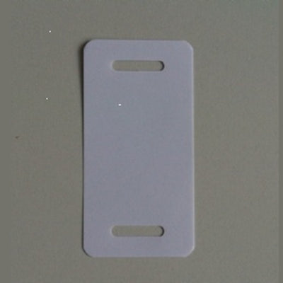 Klika -  Kupa-labels 54x110 mm wit 2 band-sleuven