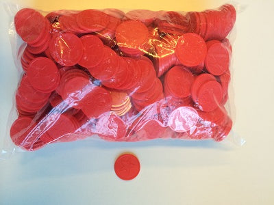 Klika - Consommation Coins rouge avec des pièces Star 500