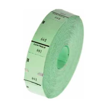 Klika - Ticketrol Green 30x65mm 1000 Stück - 20 Stück