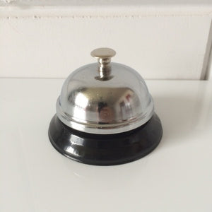 Klika - Cloche de comptoir / cloche de réception chromée 20 pièces