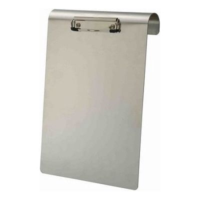 Klika - Clipboard aluminium A4 Standing - Round - 6 pièces