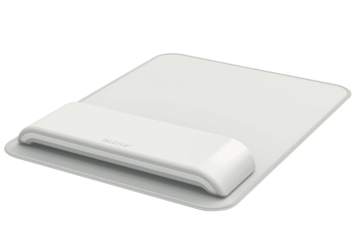 Leitz - Tapis de souris Ergo avec repose-poignet réglable, gris clair