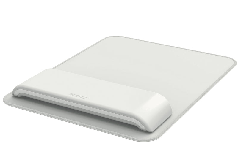 Leitz - Tapis de souris Ergo avec repose-poignet réglable, gris clair