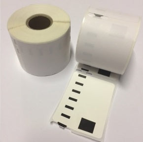 Klika - Étiquettes thermiques 70x54mm 320 par rouleau 11 pièces