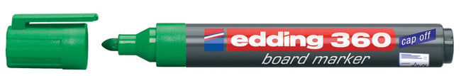 Edding - Marqueur pour tableau blanc 360 rond 1,5-3mm vert