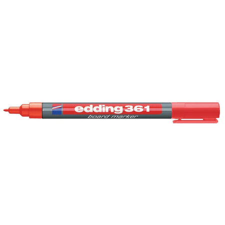 Edding - Marqueur pour tableau blanc 361 rond 1mm rouge