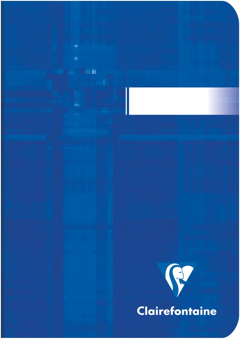 Clairefontaine – Metrisches Notizbuch, ft 10,5 x 14,8 cm, 96 Seiten, kariert 5 mm