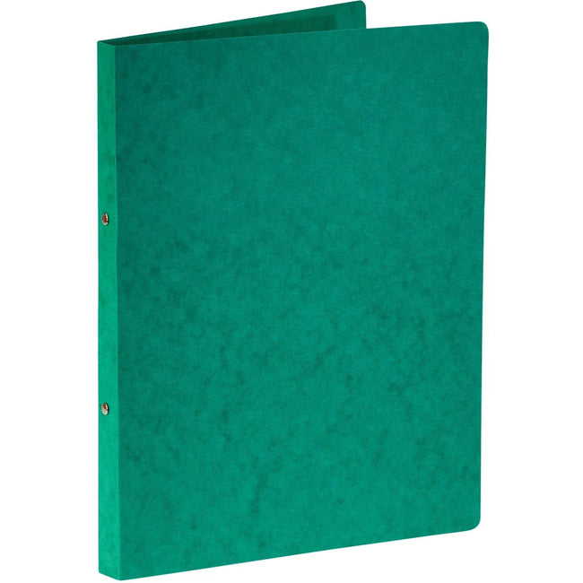 Bronyl -   ringmap, voor ft A4, uit glanskarton, 2 ringen van 16 mm, groen