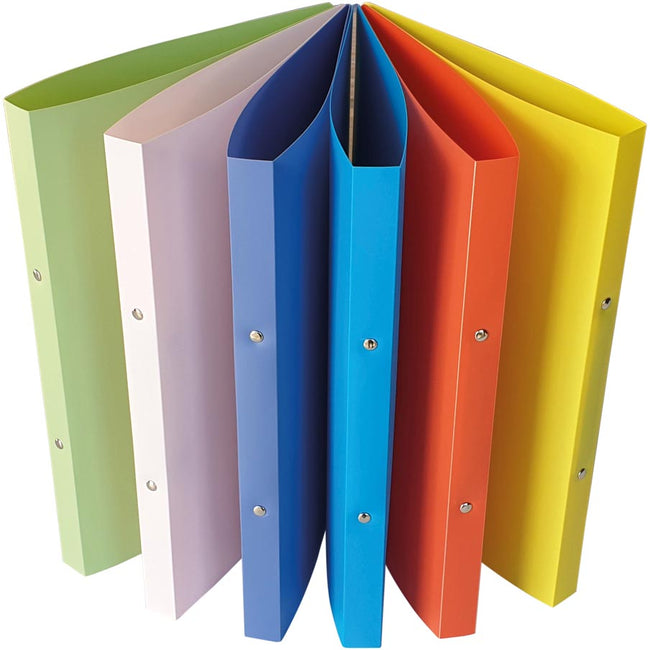 Bronyl -   Sorbet ringmap ft A4, ringen van 16 mm, uit PP, assorti