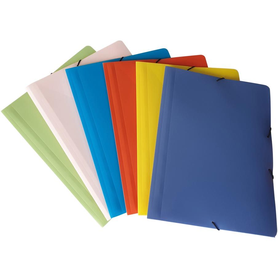 Bronyl - Dossier élasto Sorbet ft A3, en PP, assorti