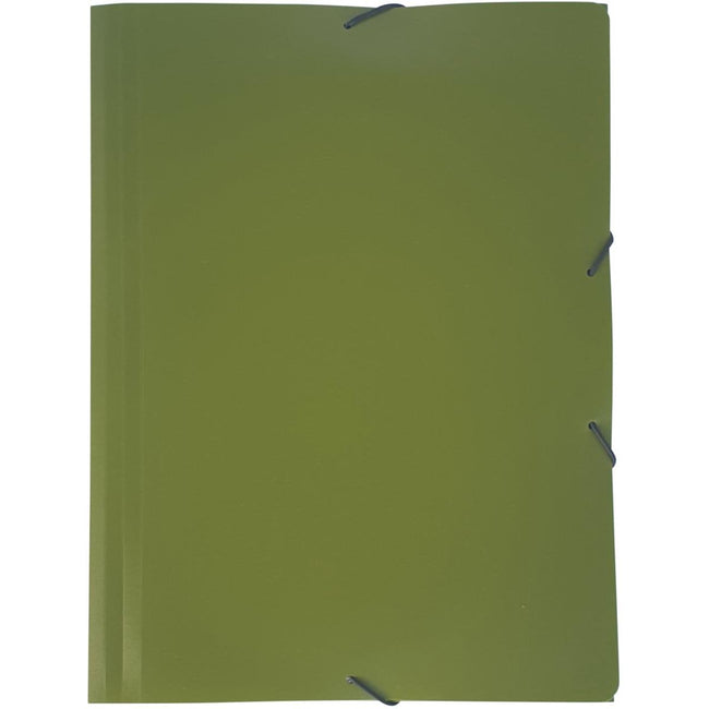 Bronyl -   elastomap Nature ft A5, uit PP, kaki groen