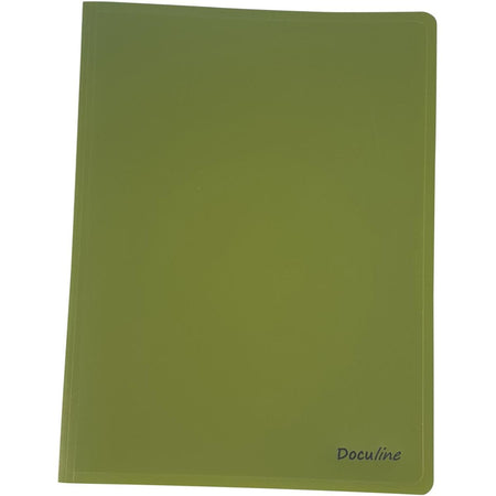 Bronyl - album Nature ft A4, en PP, 50 sachets, vert kaki