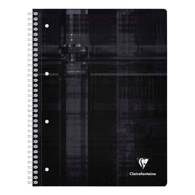 Clairefontaine -  Collegeblk cf studium a4+ rt 5mm 4g 80pag ass | 5 stuks