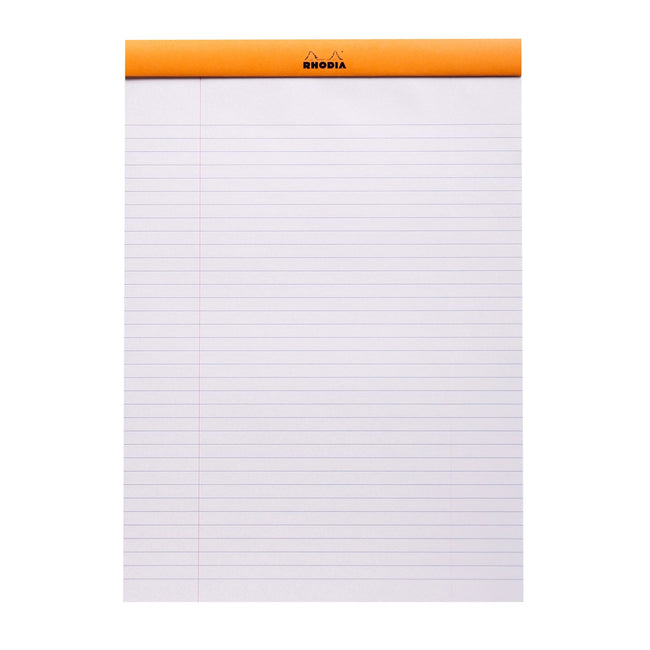 Rhodia -  Schrijfblok a4 lijn 80vel 80gr or | 5 stuks