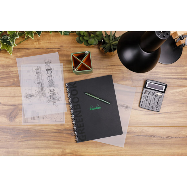 Rhodia -  Notitieboek greenbook recycled a5+ lijn sc | 5 stuks