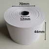 Klika - Rouleau thermique 44x70x12 mm blanc sans BPA 90 pièces
