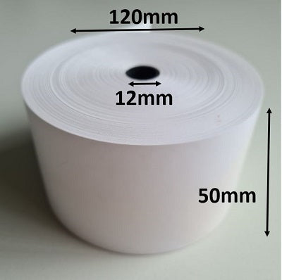 Klika - Thermorol 50x120x12 mm BPA blanc-40 pièces