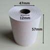 Klika - Rouleau thermique 57x47x12 mm blanc sans BPA 180 pièces