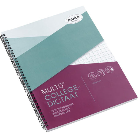 Multo – Collegeblk A4 RT 10 mm 23 g 160 Seiten 80 g weiß