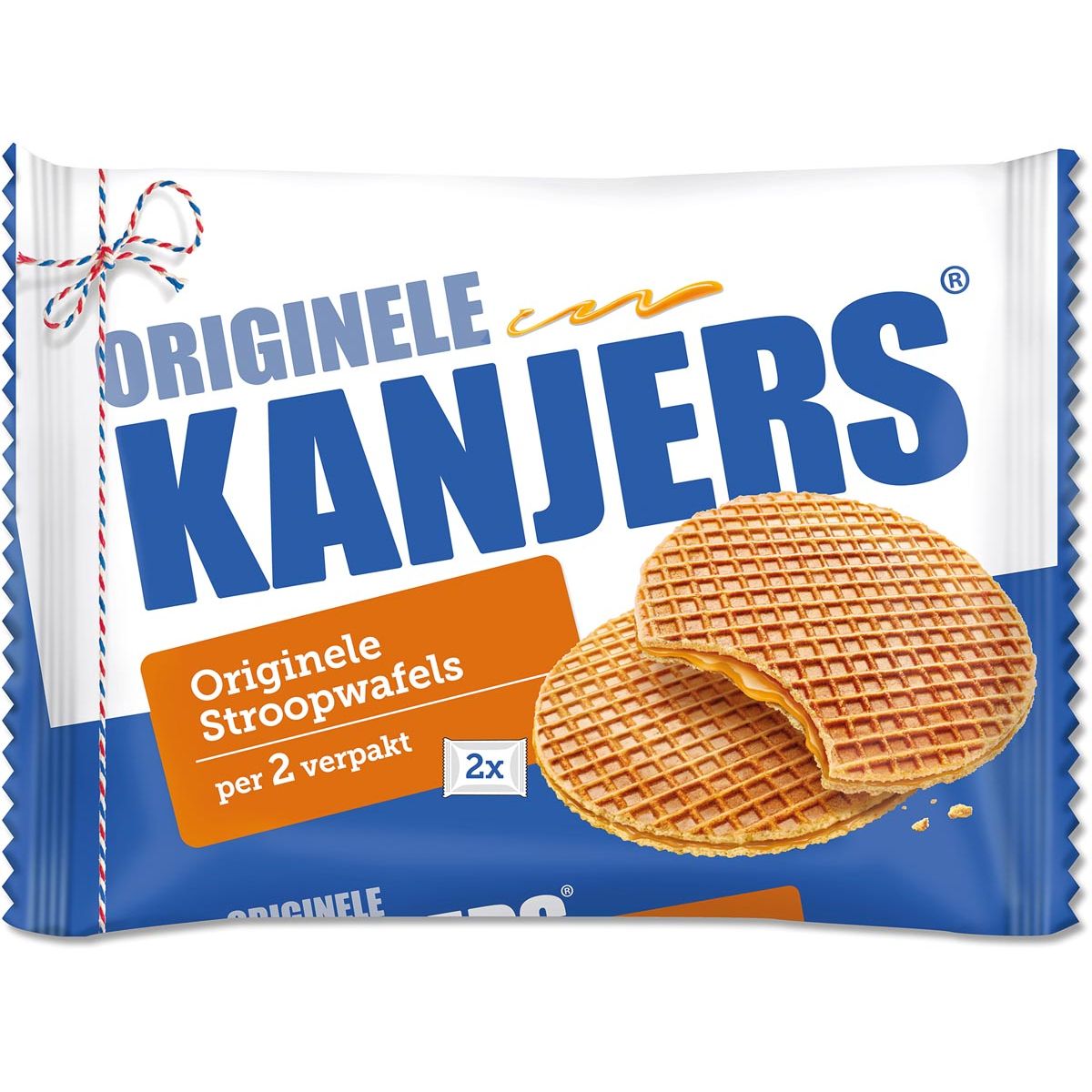 Kanjers - Sirupwaffeln, 2er-Packung, 2 x 40 g