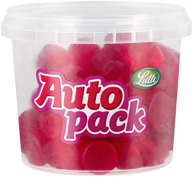 Lutti - pack voiture de bonbons poepkes, boîte de 200 g