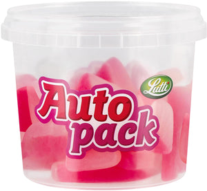 Lutti - pack voiture bonbons dents de dracula, boîte de 150 g
