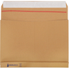 SendProof® - Enveloppe | boîte enveloppe | 350x250mm | bande déchirable | carton ondulé | marron | 50 pièces